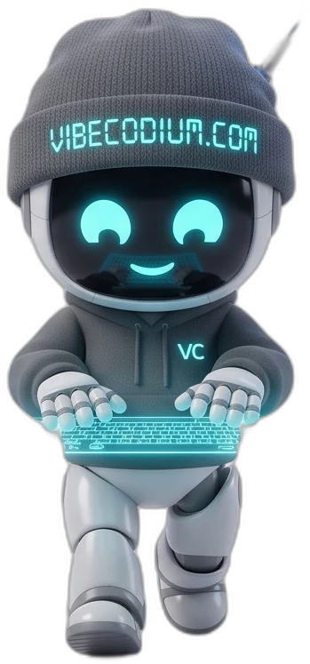VIC tippt auf einer holografischen Tastatur